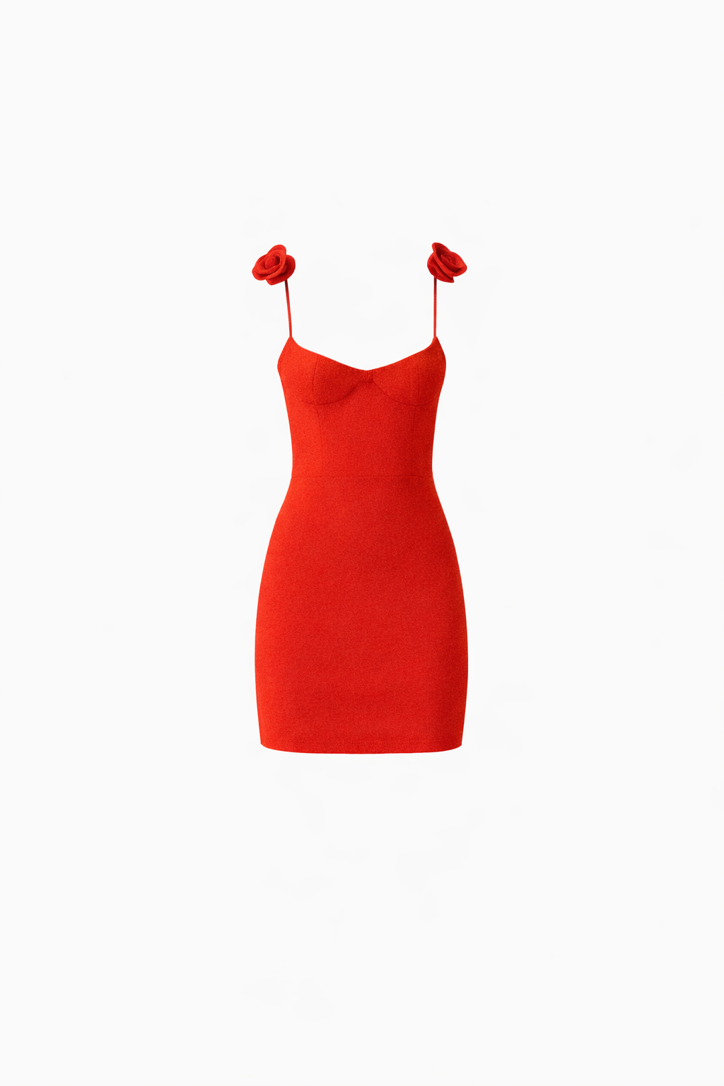 “Scarlet Love — a dress made for unforgettable moments.”